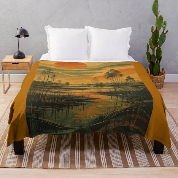 Item preview, Wetland Dreams — Burning Sky designed and sold by WanderEastArt.