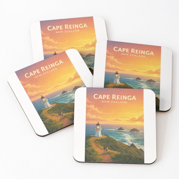 Item preview, Cape Reinga Lighthouse at Golden Sunset designed and sold by Places On Earth.