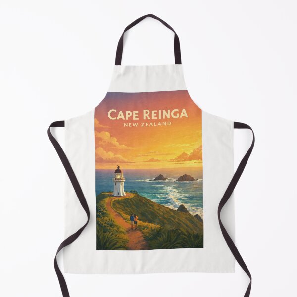 Item preview, Cape Reinga Lighthouse at Golden Sunset designed and sold by Places On Earth.