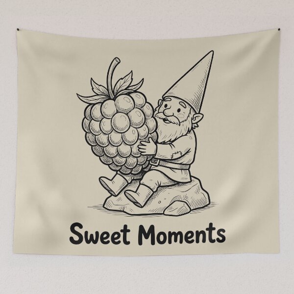 Item preview, Berry Feast - Garden Gnome designed and sold by bapupa.