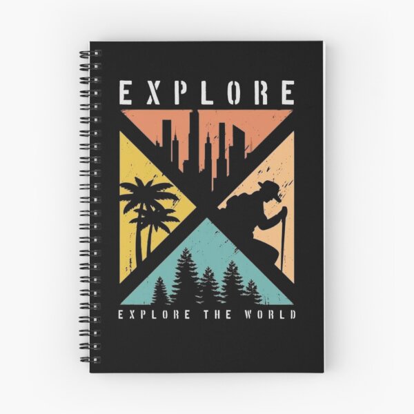 Item preview, Explore the World – Vintage Outdoor Adventure & Hiking Design designed and sold by Palette & Hue.
