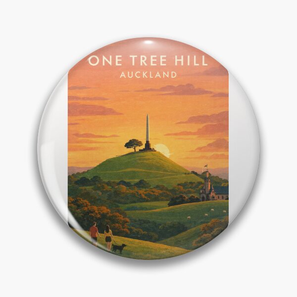 Item preview, One Tree Hill Auckland Evening Landscape Cornwall Park designed and sold by Places On Earth.