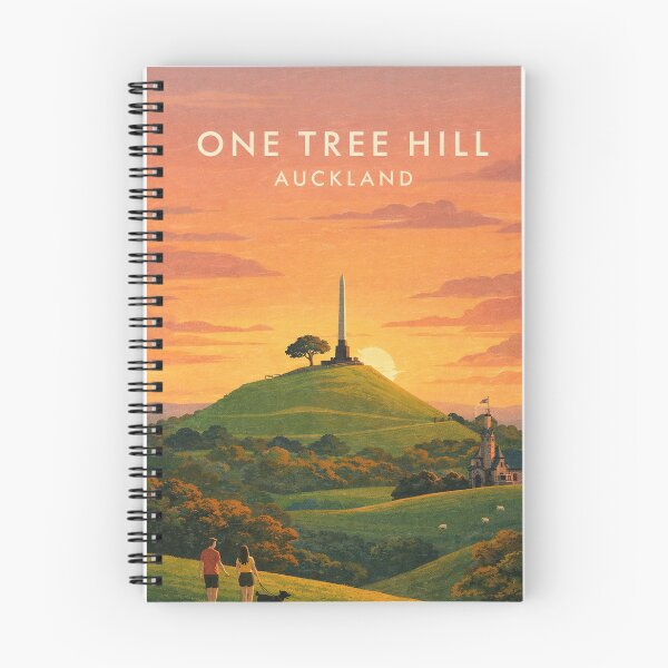 Item preview, One Tree Hill Auckland Evening Landscape Cornwall Park designed and sold by Places On Earth.