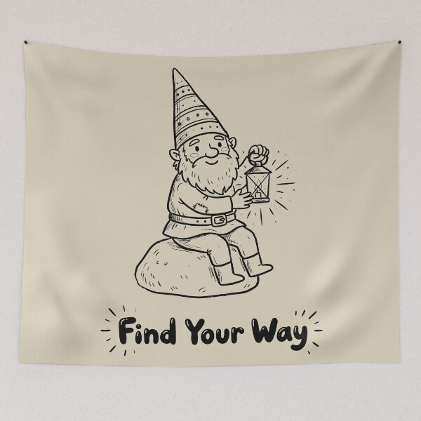 Item preview, Lantern Path - Garden Gnome designed and sold by bapupa.