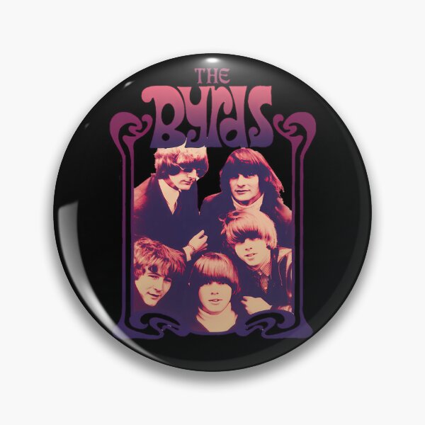 Item preview, The Byrds Psychedelic Nouveau Portrait Poster designed and sold by Austinchi12.