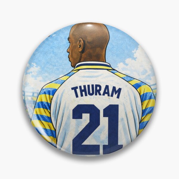 Item preview, Lily - Retro Thuram Parma shirt. designed and sold by Tony Panini Retro.