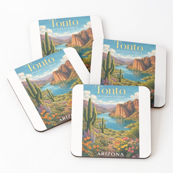 Item preview, Tonto National Forest Arizona Desert Lake designed and sold by Places On Earth.