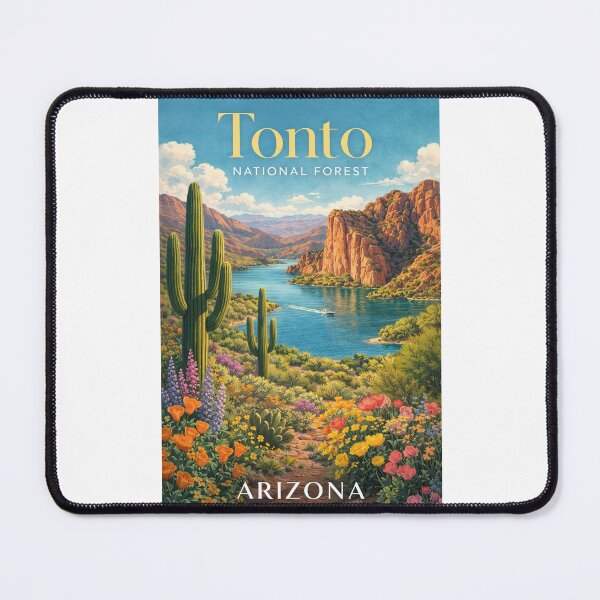 Item preview, Tonto National Forest Arizona Desert Lake designed and sold by Places On Earth.