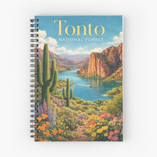 Item preview, Tonto National Forest Arizona Desert Lake designed and sold by Places On Earth.