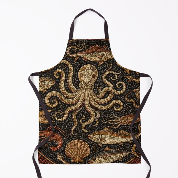 Item preview, Pompeii Food Roman Mosaic Classical Art designed and sold by Retr0Tshirts.
