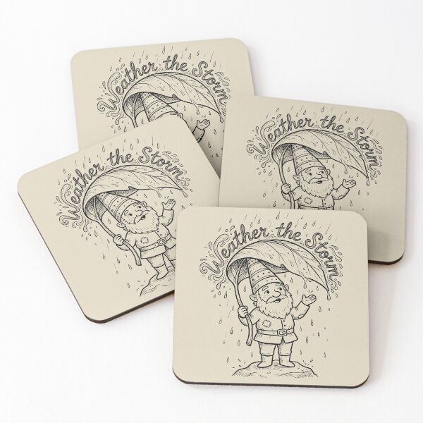 Item preview, Rainy Refuge - Garden Gnome designed and sold by bapupa.