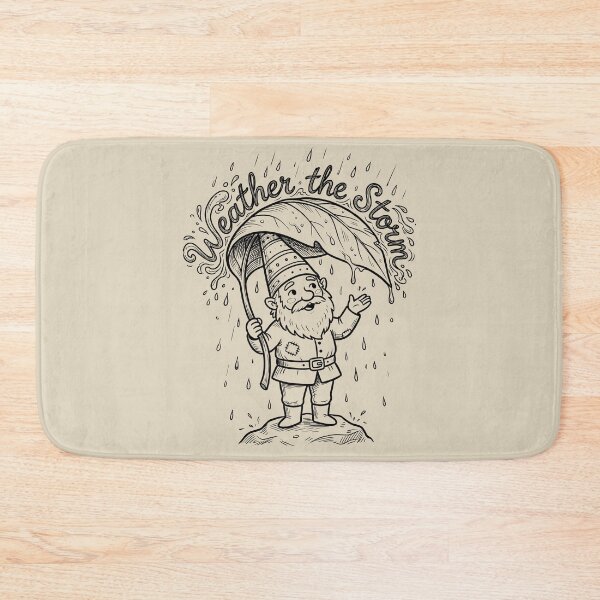 Item preview, Rainy Refuge - Garden Gnome designed and sold by bapupa.