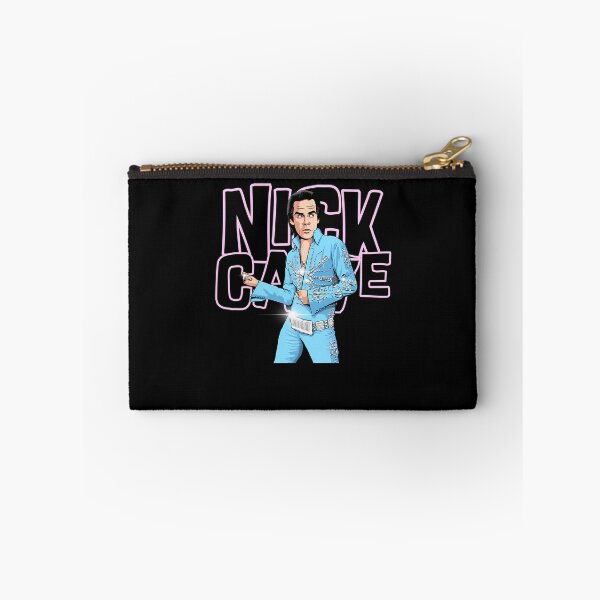 Aperçu de l'œuvre Nick Cave en costume bleu d'Elvis créée et vendue par Elgry Daniel.
