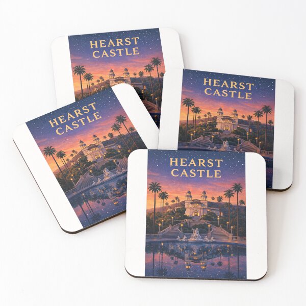 Item preview, Hearst Castle San Simeon Under Starlit Skies designed and sold by Places On Earth.