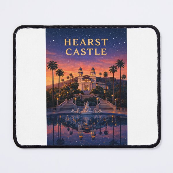 Item preview, Hearst Castle San Simeon Under Starlit Skies designed and sold by Places On Earth.