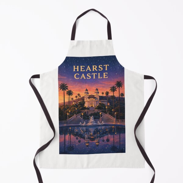 Item preview, Hearst Castle San Simeon Under Starlit Skies designed and sold by Places On Earth.