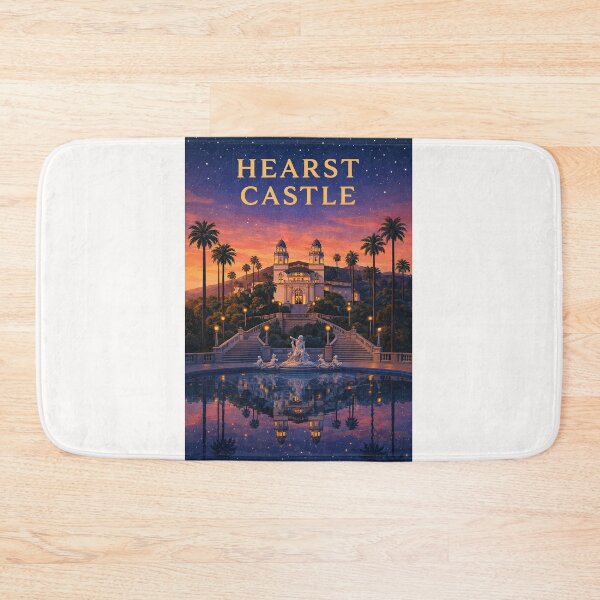Item preview, Hearst Castle San Simeon Under Starlit Skies designed and sold by Places On Earth.