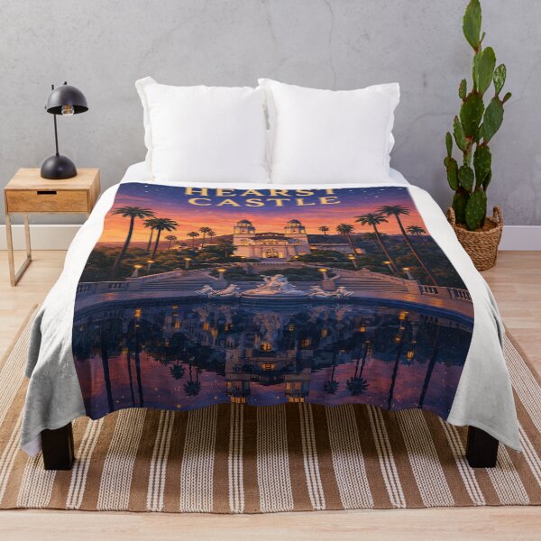 Item preview, Hearst Castle San Simeon Under Starlit Skies designed and sold by Places On Earth.