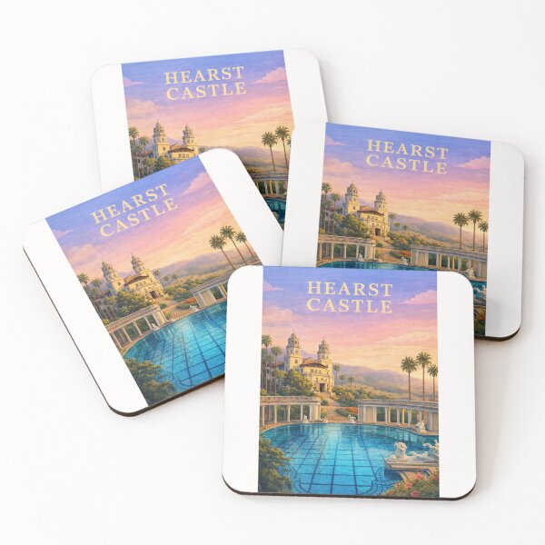 Item preview, Hearst Castle Neptune Pool and California Hills designed and sold by Places On Earth.