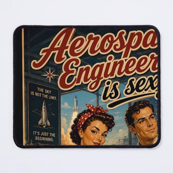 Item preview, aerospace engineering is sexy designed and sold by TOSHA-Poland.