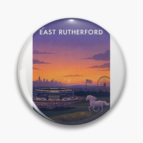 Item preview, East Rutherford MetLife Stadium New Jersey Skyline designed and sold by Places On Earth.
