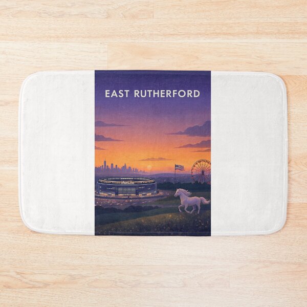Item preview, East Rutherford MetLife Stadium New Jersey Skyline designed and sold by Places On Earth.