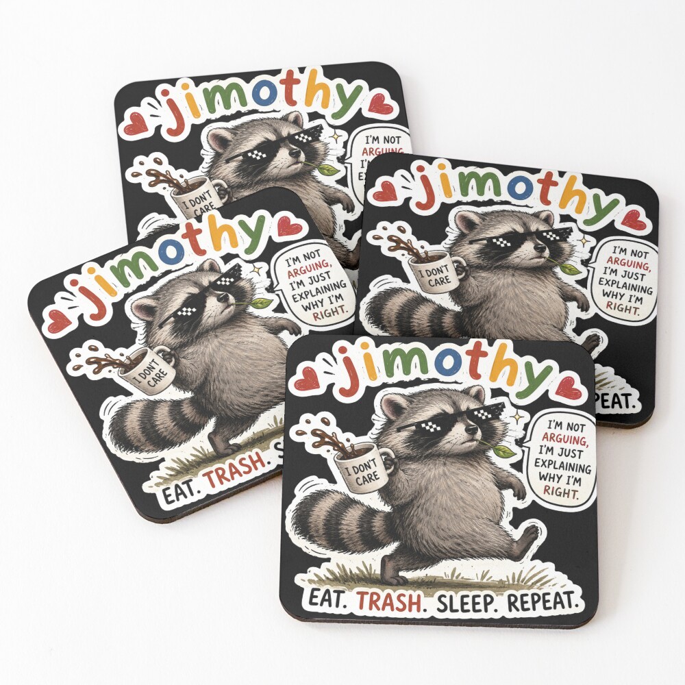 Item preview, Coasters (Set of 4) designed and sold by PatternFly.