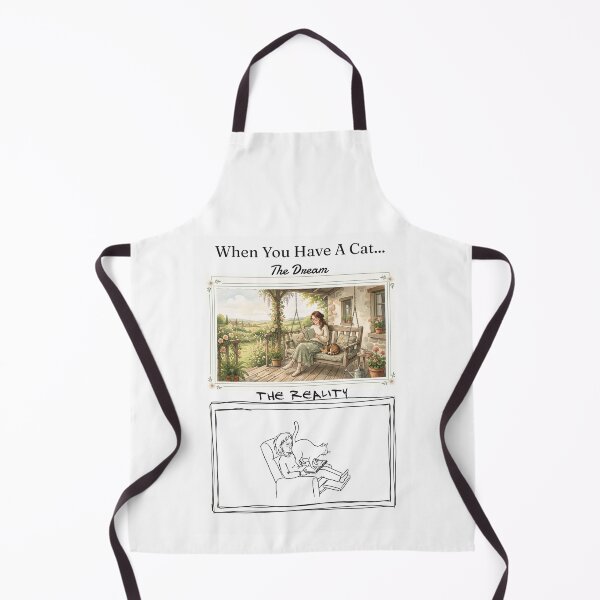 Item preview, Reading: When You Have A Cat designed and sold by PearlMoonPrints.