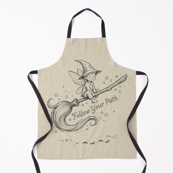Item preview, Broomstick Flight - Little Witch designed and sold by bapupa.