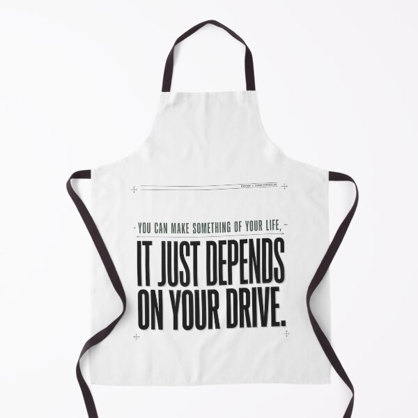 Item preview,  Depends On Your Drive- Eminem Lyric Quote designed and sold by Enea Kelo.