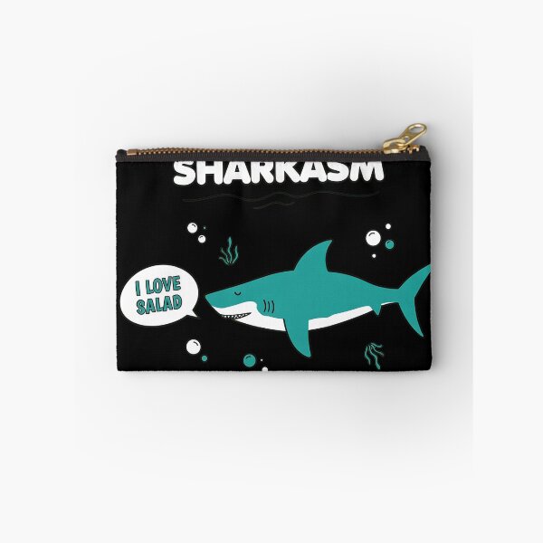 Item preview, Sharkasm I Love Salad Funny Animal Pun  designed and sold by PlanetSerpo.