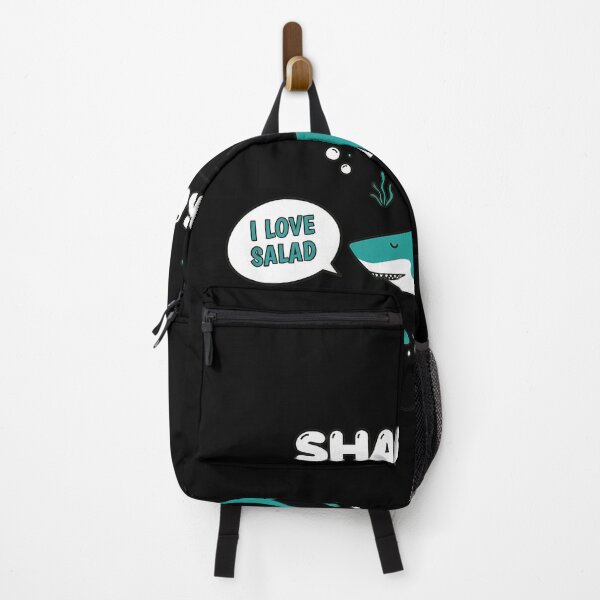 Item preview, Sharkasm I Love Salad Funny Animal Pun designed and sold by PlanetSerpo.