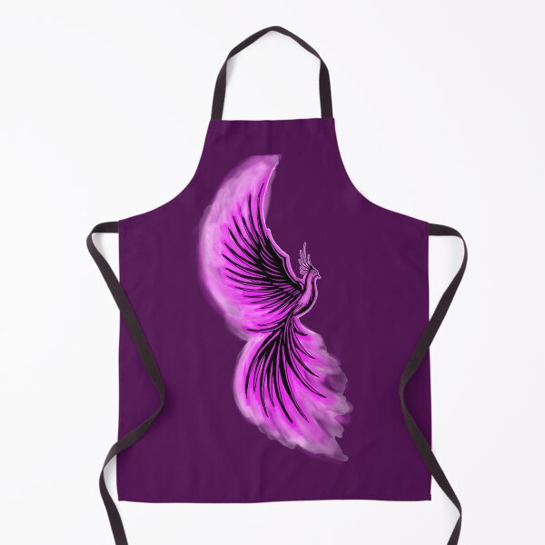 Item preview, Pink Watercolor Phoenix - Gothic Firebird Tattoo Art designed and sold by URSM.
