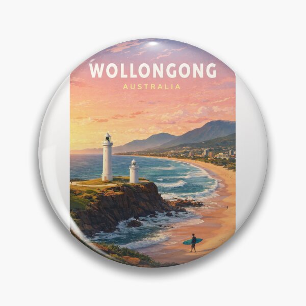 Item preview, Wollongong New South Wales Coastal Lighthouse designed and sold by Places On Earth.