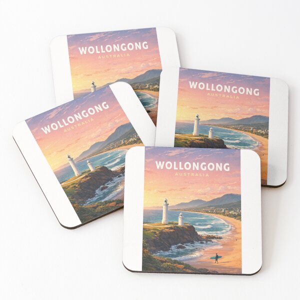 Item preview, Wollongong New South Wales Coastal Lighthouse designed and sold by Places On Earth.