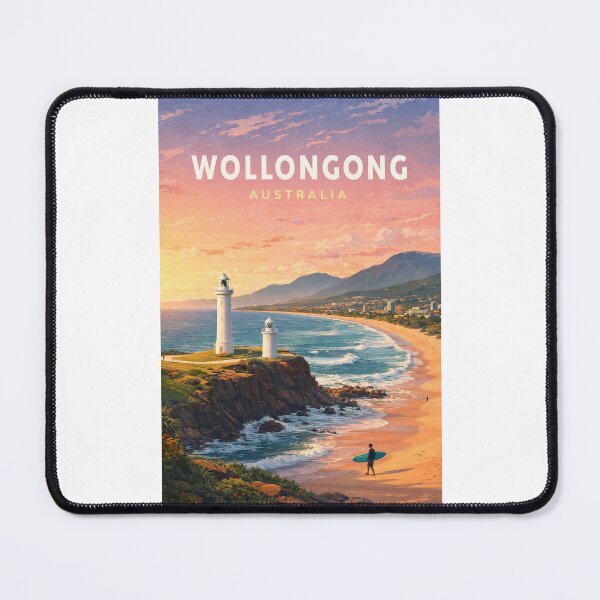 Item preview, Wollongong New South Wales Coastal Lighthouse designed and sold by Places On Earth.