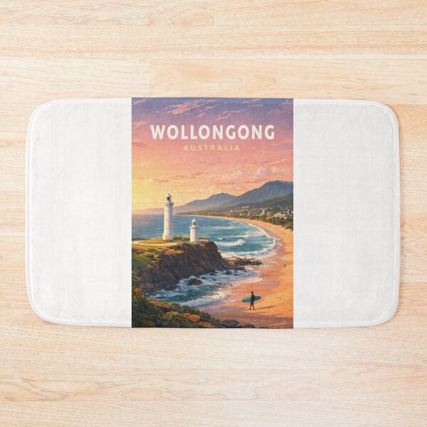 Item preview, Wollongong New South Wales Coastal Lighthouse designed and sold by Places On Earth.