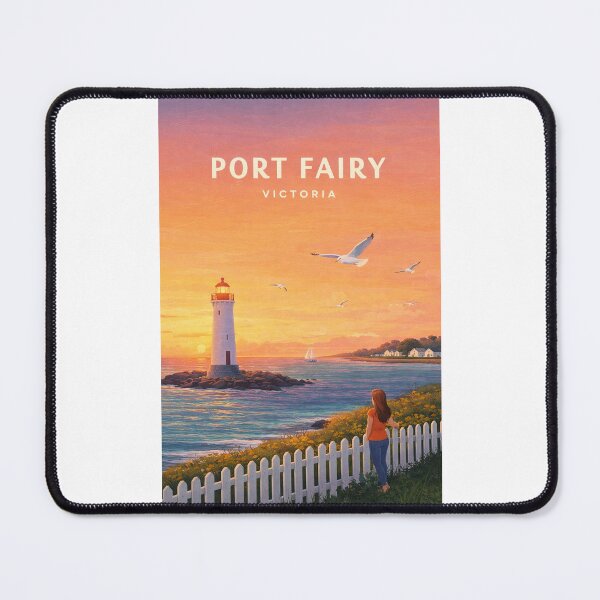 Item preview, Port Fairy Victoria Lighthouse at Sunset designed and sold by Places On Earth.