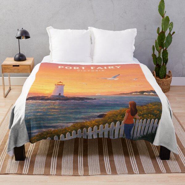 Item preview, Port Fairy Victoria Lighthouse at Sunset designed and sold by Places On Earth.