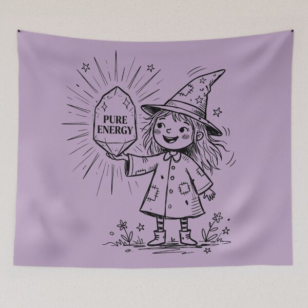 Item preview, Crystal Companion - Little Witch designed and sold by bapupa.