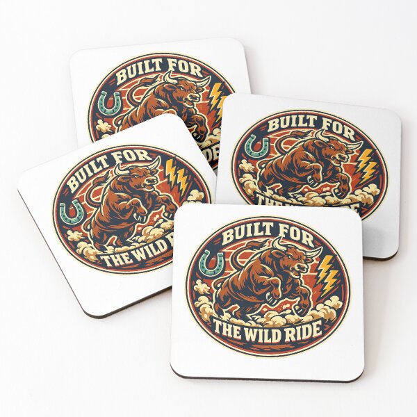 Item preview, Built For The Wild Ride Rodeo Bull designed and sold by Lobory.