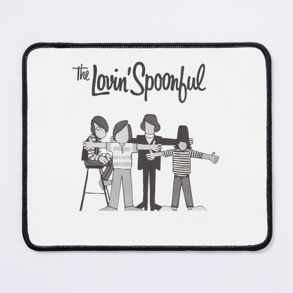 Item preview, The Lovin Spoonful Band Members Illustration designed and sold by NazoKun.