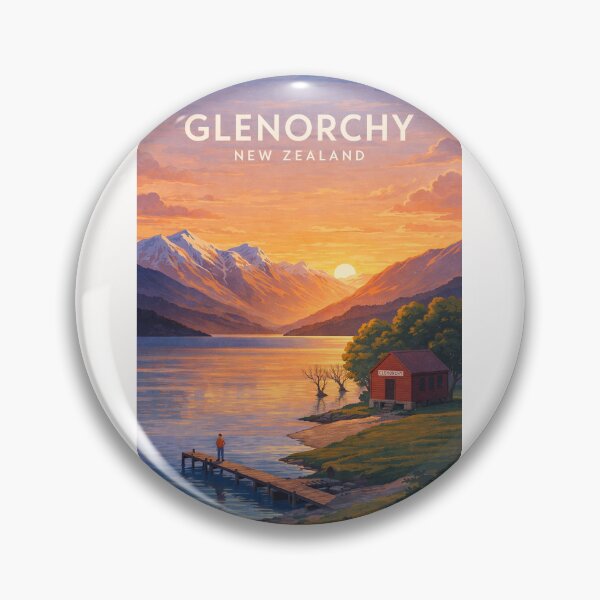 Item preview, Glenorchy Lake Wakatipu and Southern Alps NZ designed and sold by Places On Earth.