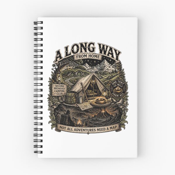 Item preview, Second Breakfast Camping Club – Cozy Fantasy Adventure Camping designed and sold by Cavalier-org.