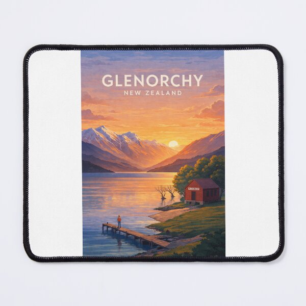 Item preview, Glenorchy Lake Wakatipu and Southern Alps NZ designed and sold by Places On Earth.