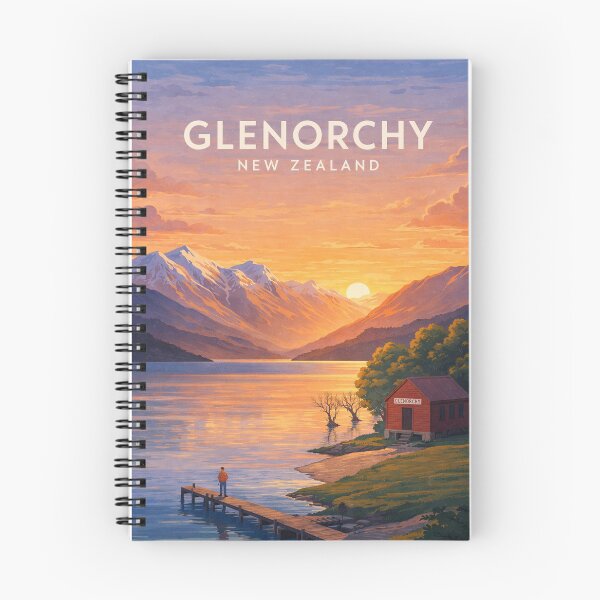 Item preview, Glenorchy Lake Wakatipu and Southern Alps NZ designed and sold by Places On Earth.