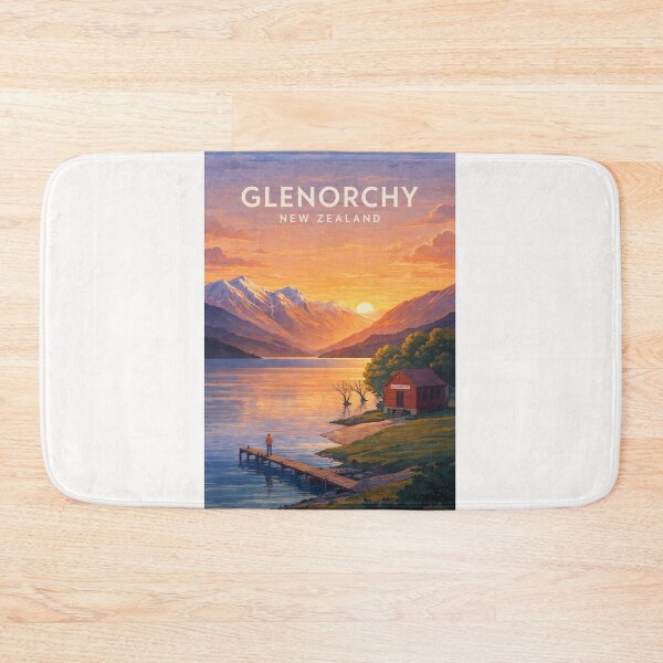 Item preview, Glenorchy Lake Wakatipu and Southern Alps NZ designed and sold by Places On Earth.