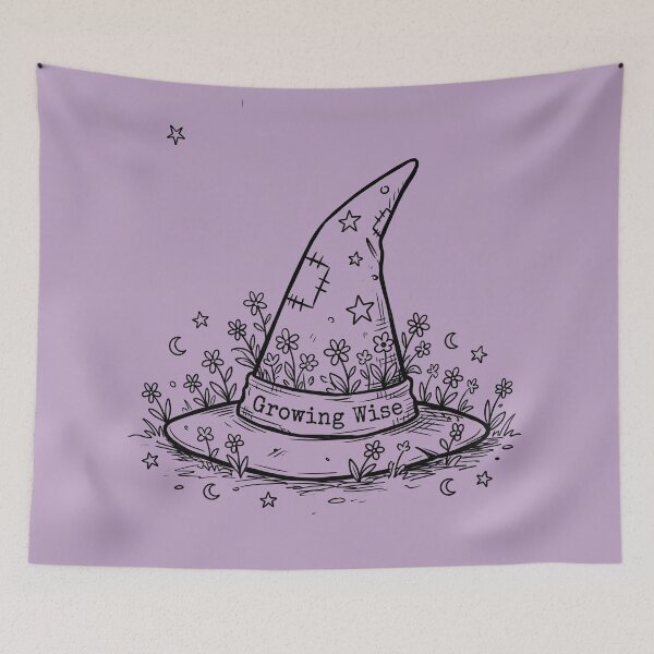 Item preview, Pointed Hat Garden - Little Witch designed and sold by bapupa.