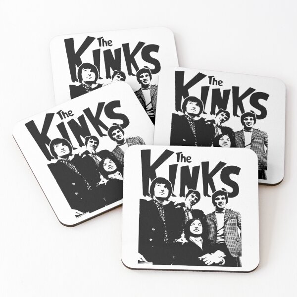 Item preview, The Kinks Band Members Silhouette Music designed and sold by NazoKun.