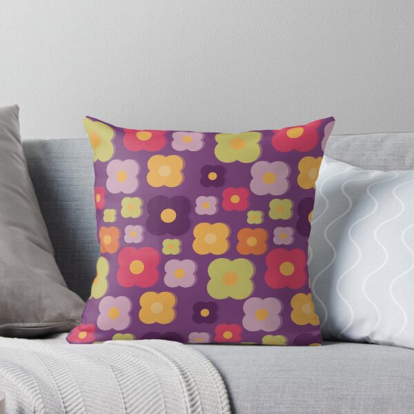 Item preview, Retro Flower Pattern 2 designed and sold by The Innocent Ghost Project.